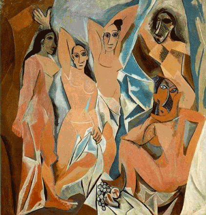 Les Demoiselles dAvignon by Pablo Picasso