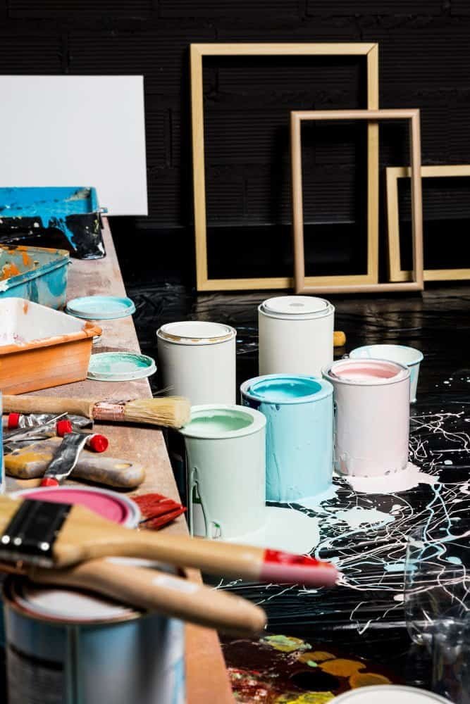 Cómo utilizar resina epoxi para cuadros 2 materiales de pintura